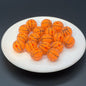 Sports Bubblegum Beads 20mm Basketball Pattern Acrylic 25pcs 14