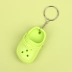 Silicone Mini Slippers Couple Keychain Colorful Clog Style 5