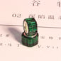 Faceted Cylindrical Resin Spacer Beads 11mm Large Hole 50pcs 8