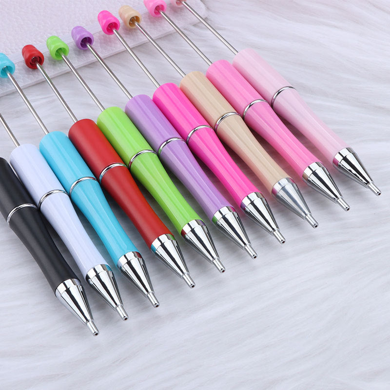 Beadable Rhinestone Dotting Pen Metal Tips Nail Art Tool 150mm 3
