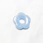 Acrylic Flower Spacer Beads 26mm Hollow Five Petal Large Hole 100pcs 15
