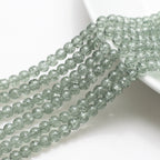 Crackle Round Glass Beads 8mm Monochrome Translucent 200pcs 6