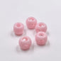 Colored Four-Hole Acrylic Beads Large Hole Chunky Mixed Finishes 100pcs 11