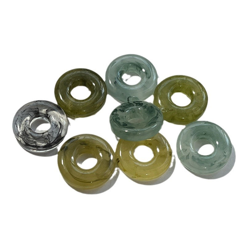 Resin Spacer Beads 20mm Vintage Misty Style 100pcs 5