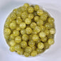 Gilding Gradient Resin Beads 8mm Round Shimmer 100pcs 19