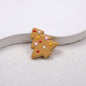 Lit Christmas Tree Acrylic Beads 21mm Colorful Holiday 20pcs 17