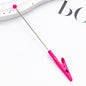 Beadable Alligator Clip Metal Toothed Colorful Slim Note Holder 10
