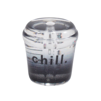 3D Bubble Tea Acrylic Beads 21mm Transparent Colorful 10pcs 14