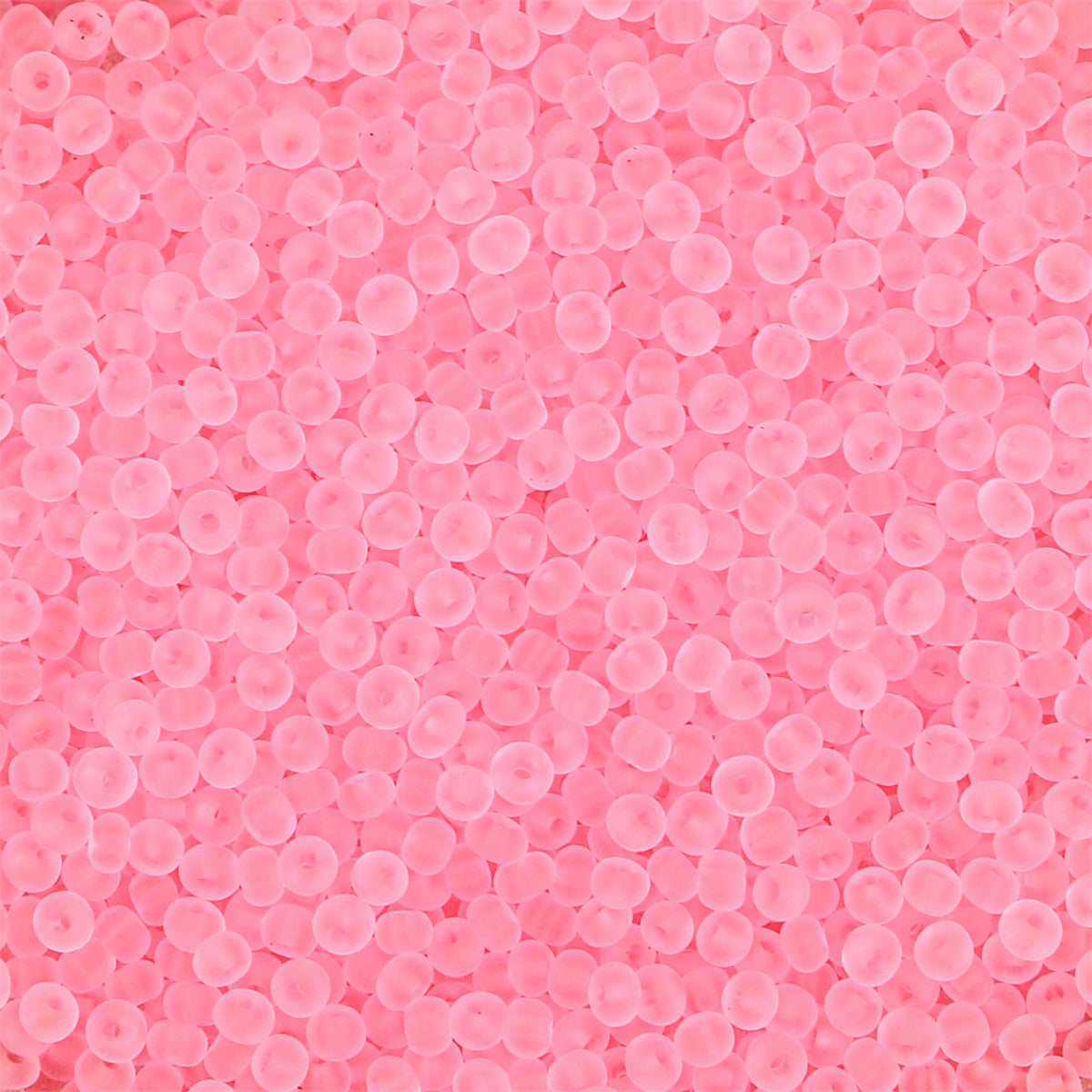 Transparent Frosted Seed Glass Beads 2mm with 1mm Hole 660pcs 20