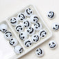 Hand-Painted Halloween Pumpkin Ghost Acrylic Beads 16mm 11