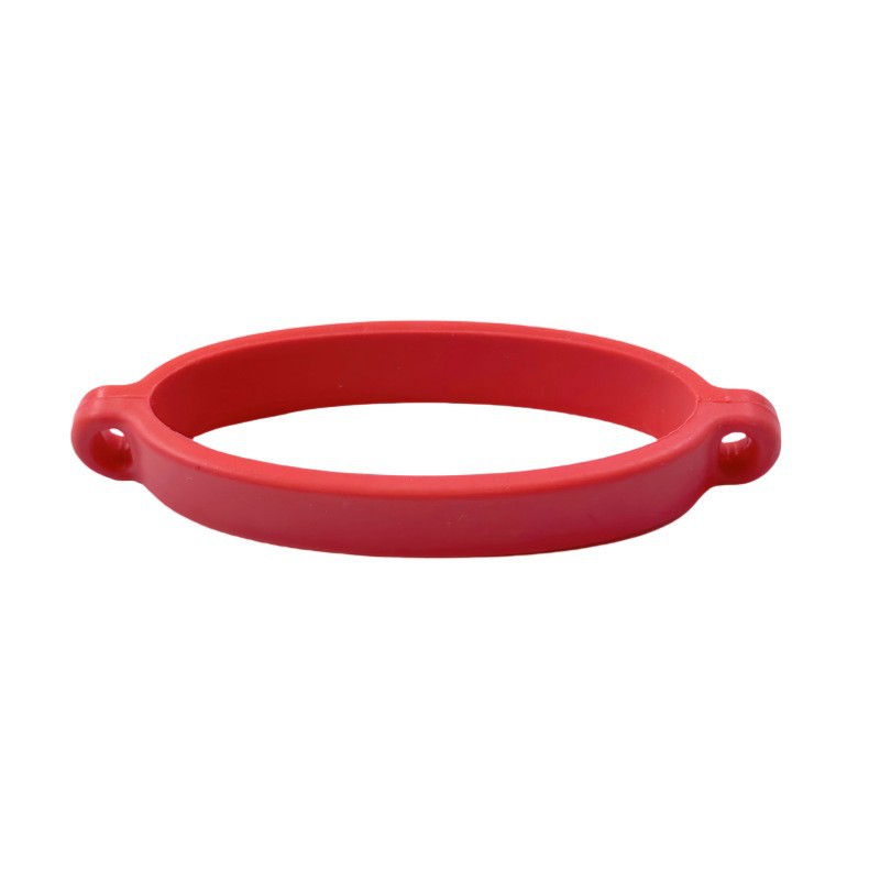 Beadable Silicone Tumbler Chain Holders Flexible Colorful PU Leather 10pcs 11