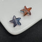 Electroplated Starfish Glass Beads 14mm Marine Organism Design 20pcs 7