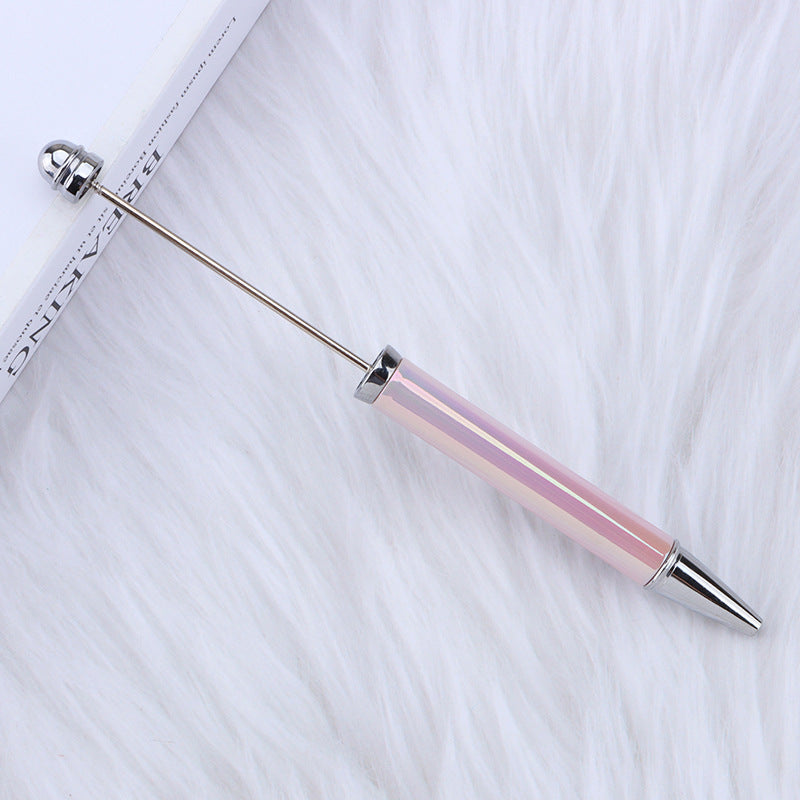 Beadable Pen UV Electroplating Rainbow Color Opal Shimmer 10pcs 10