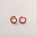 Metal Painted Jump Rings 10mm Baking Finish Colorful 500pcs 6