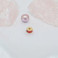 Brass Round Spacer Beads 6mm Colorful Enamel 10pcs 6