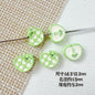 Star and Heart Metal Beads 13mm Baking Painted Houndstooth 10pcs 18