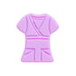 Silicone Focal Beads Kimono Design With Detailed Belt 10pcs 13