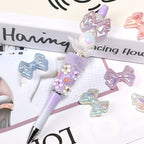 Glow Plating Double Layer Butterfly Acrylic Beads 22-29mm Pastel 50pcs 2