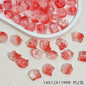 Clear Fox Head Glass Beads 14mm Transparent Playful Design 25pcs 13