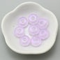 Acrylic Faceted Spacer Beads 15mm Large Hole 40pcs 23