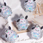 Polymer Clay Rhinestone Beads 29mm Glitter Sanri Character 5pcs 6