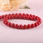 Color Transparent Glass Beads 4mm Vibrant Round Smooth 98pcs 23