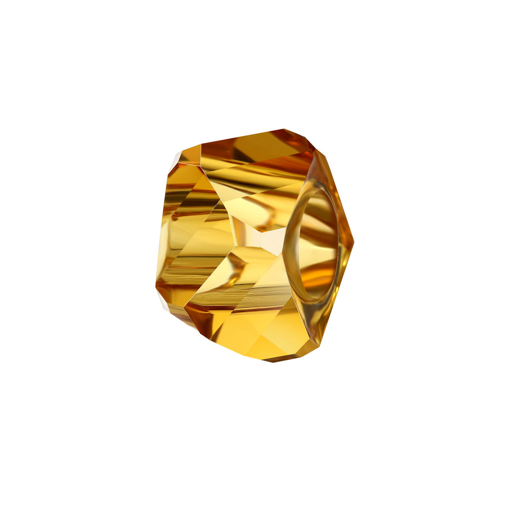 Resin Large Hole Spacer Beads 8 14mm 40pcs Imitation Crystal 6