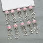Tassel Crown Rhinestone Beads 19mm Decorative Ball 2pc 9