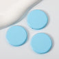 Glossy Painted Disc Acrylic Beads 32mm Colorful Mixed 50pcs 7