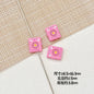 Baking Painted Magic Book Cloud Metal Beads 16mm Cute Pastel 10pcs 10