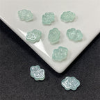 Czech Glass Beads Auspicious Clouds 9 13mm Pastel Translucent 100pcs 7