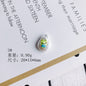 Hand Painted Irregular Shaped Acrylic Beads Imitation Pearl 10pcs 8