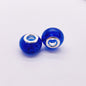 Acrylic Spacer Beads 14mm Crackle Large Hole 50pcs 13