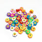 Animal and Plant Series Flat Clay Beads Colorful Polymer 100pcs 12