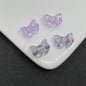 Transparent Bow Glass Beads 14mm Clear Mix 100pcs 4
