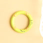 Zinc Alloy Trigger Spring Keyring Painted Kitten Paw 25mm 50pcs 11