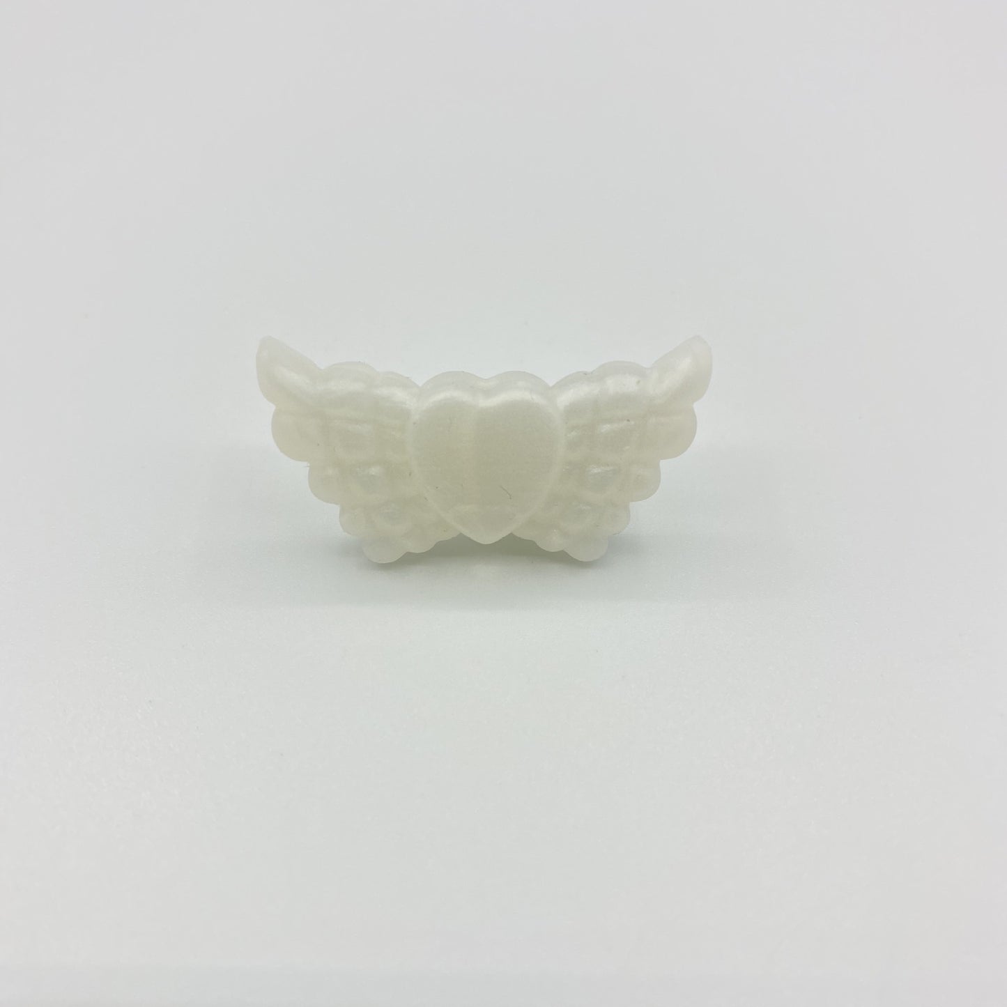 Wing Silicone Beads Multi Colors 20pcs
