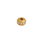 Brass Cylindrical Spacer Beads 7*4.4 7.5*5.8mm Imitation Pearl 10pcs 4