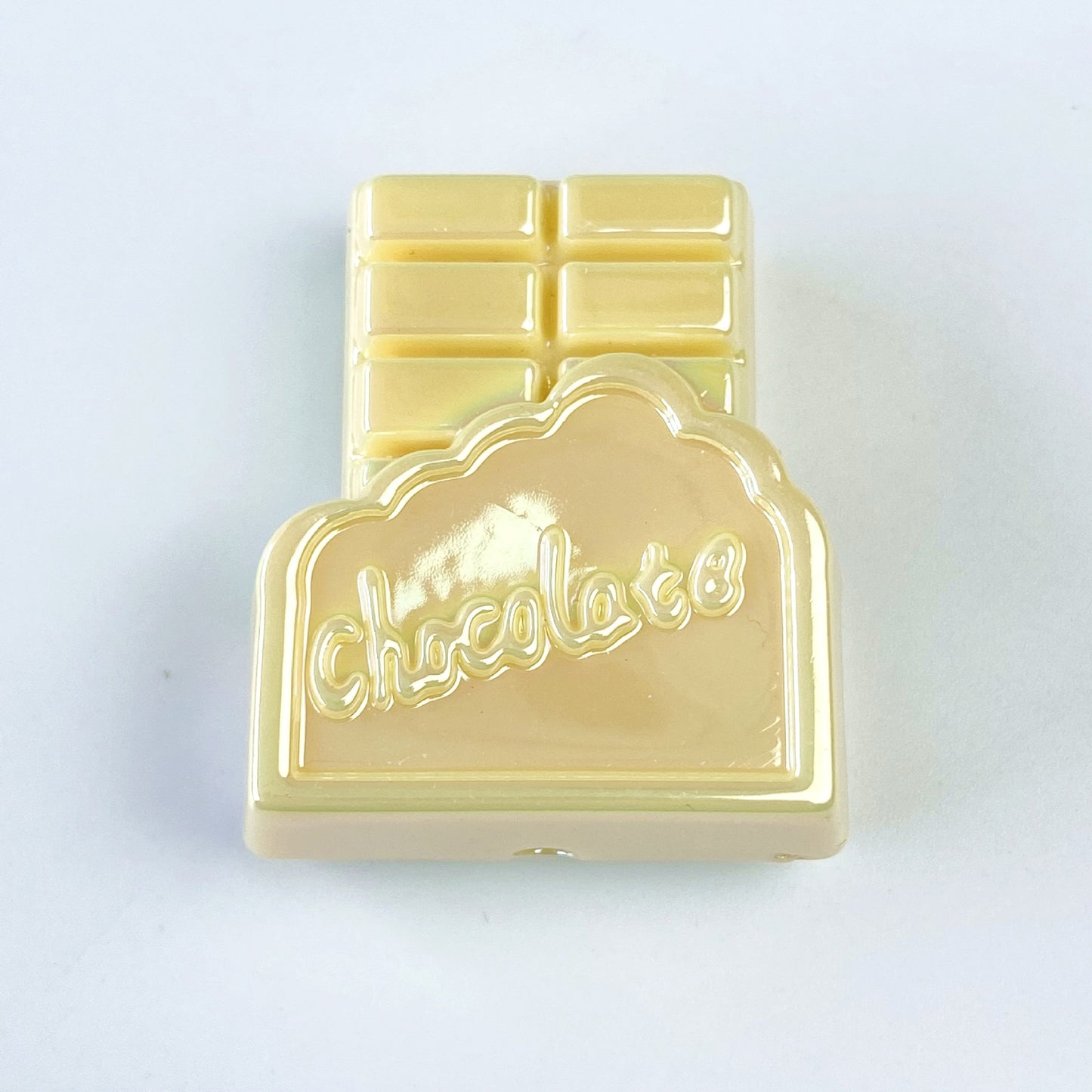 UV Plating Macaron Acrylic Beads 27-31mm Chocolate Colored 50pcs 10