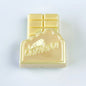 UV Plating Macaron Acrylic Beads 27-31mm Chocolate Colored 50pcs 10