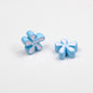 Irregular Sponge Flower Acrylic Beads 14mm Glossy Colorful 50pcs 14