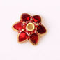 Alloy Flower Bead Caps 10mm Colorful Enamel Tibetan 100pcs 11