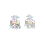 UV Plating Money Bag Acrylic Beads 22mm Translucent Pastel 20pcs 5