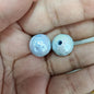 Glow In The Dark Round Acrylic Beads 16mm Meteorite Plated 100pcs 4