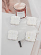 UV Plating Toast Baby Acrylic Flat Beads 24mm Colorful 50pcs 10