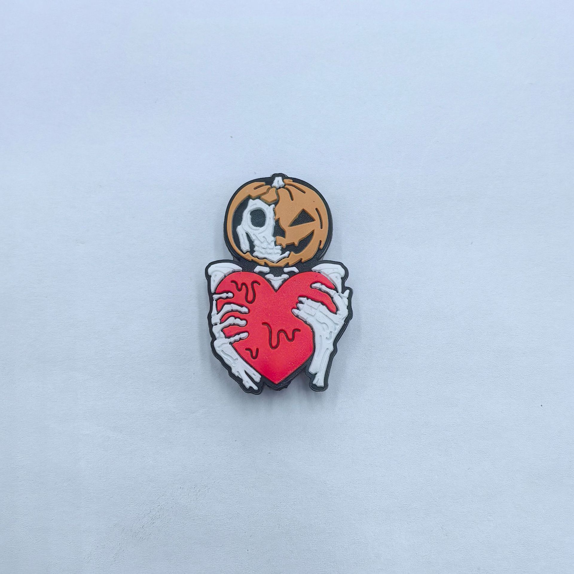 Silicone Focal Beads Halloween Pumpkin Series 20pcs 6