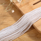 Colored Transparent Seed Glass Beads 2mm 2 Strands 400pcs 3