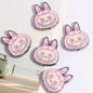 Labub Head Metal Beads 22mm Enamel Painted Alloy 10pcs 16