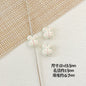 Heart and Rabbit Metal Beads Polka Dot Painted Alloy 10pcs 23