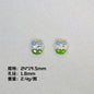 Plating Chiikawa Series Resin Beads Glossy Pastel Colors 20pcs 7